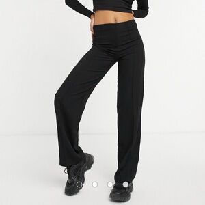 ASOS Black Fitted Trousers